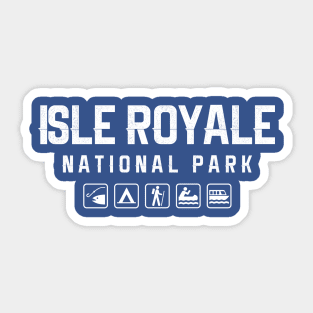 Isle Royale National Park, Michigan Sticker